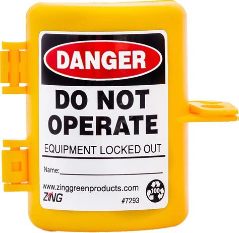 Buy ZING 7293 USA Made Lockout Tagout, Forklift Propane Tank, Recycled ...