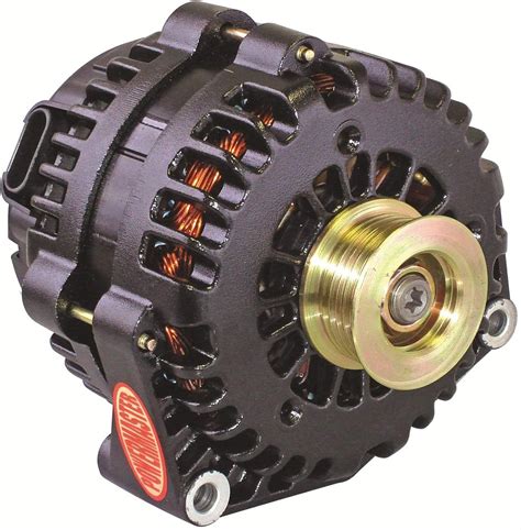 Buy Powermaster 58302 Black Alternator (AD244 215A 6 Groove Pulley with ...
