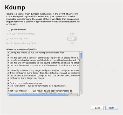 34.5. Kdump | Installation Guide | Red Hat Enterprise Linux | 6 | Red ...