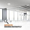 Impact by Honeywell Battery Operated Standalone Smoke Detector, White ...