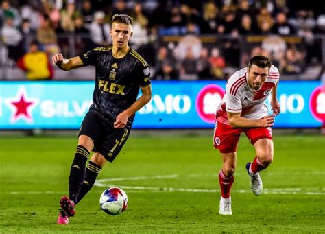 Denis Bouanga scores 2 goals as LAFC routs New England - Orange County ...