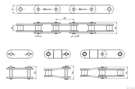 Double Pitch Drive Chain & Conveyor Chains - L.G.Balakrishnan & Bros Ltd
