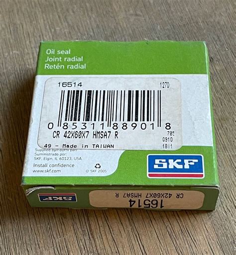 SKF 16514 OIL SEAL 42 X 60 X 7 NEW | eBay