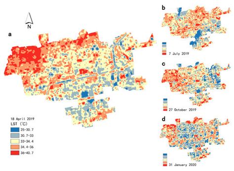 Effect of Landscape Structure on Land Surface Temperature in Different ...