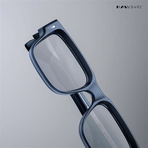 Timeless Blue Rectangle Sunglasses | UV400 | Rawbare