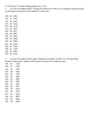 Image result for Consecutive Numeric Filing System