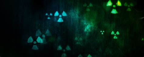 Download wallpaper 2560x1024 radiation, symbols, art, spots ultrawide ...