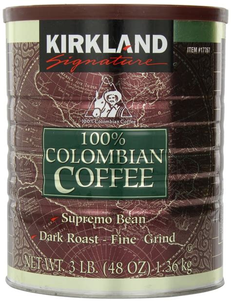 Kirkland Signature 100% Colombian Coffee, 3 Pound : Amazon.in: Grocery ...