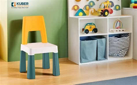 Kuber Industries Plastic Kids Chair for 2 to 5 Years | Lightweight ...