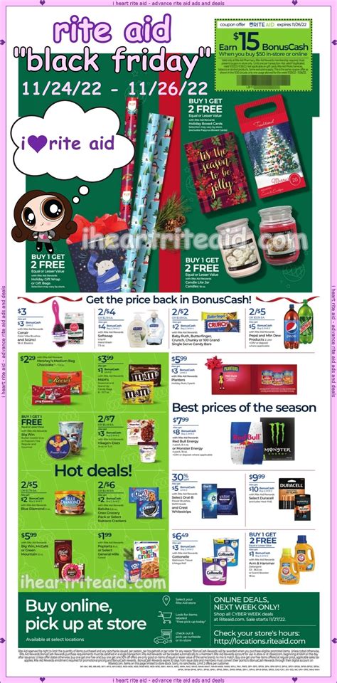 i ♥ rite aid flyers: 11/24 - 11/26 "black friday" 2022