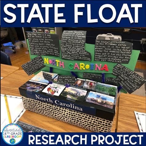 State Float Research Project – Adventures of a 4th Grade Classroom