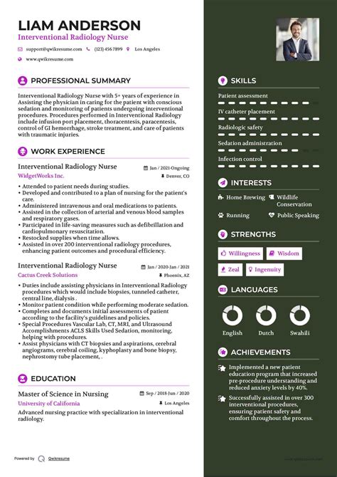 10+ Interventional Radiology Nurse Resume Samples & Templates for 2025