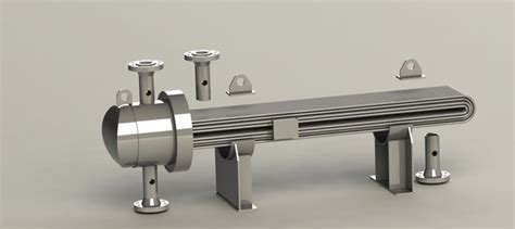SolidWorks Flow Simulation Heat Exchanger 的图像结果