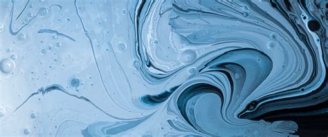 Download wallpaper 2560x1080 paint, liquid, fluid art, stains, stripes ...