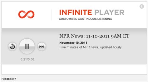 Introducing The 'Infinite Player' : Inside NPR.org : NPR