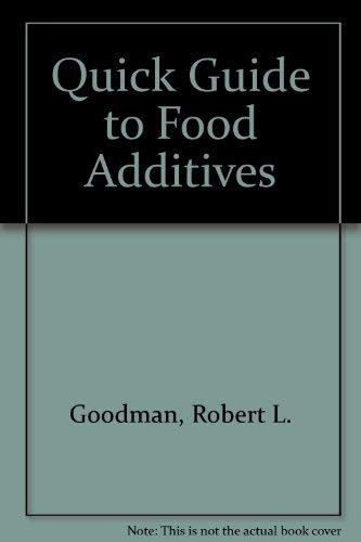 Buy A Quick Guide to Food Additives Book Online at Low Prices in India ...