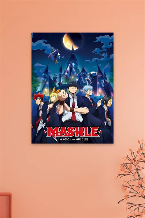 MASHLE MAGIC AND MUSCLES POSTER-1 – Inkyprinty.in