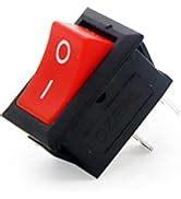 Electronic Spices KCD4 16a 250v Ac Red Color 4 Pin Dpdt Heavy Duty ...