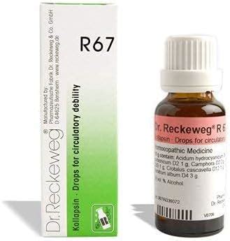 Buy Dr. Reckeweg R 67 Circulatory Debility 22 Ml Reckeweg Online at Low ...