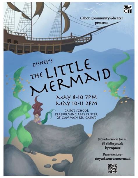 The Little Mermaid, Cabot School Performing Arts Center, 25 Common Rd ...
