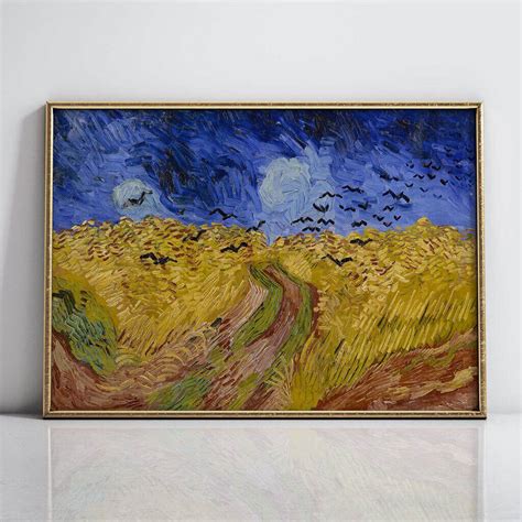 Wheatfield with Crows Digital Art - Van Gogh's Masterpiece – MangoHoo