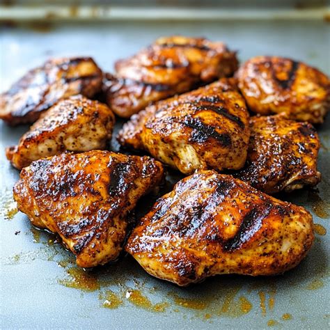 Spice Rubbed Buffalo Chicken Thighs
