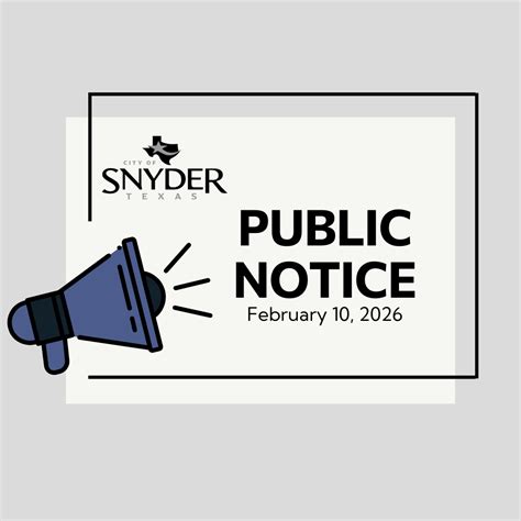 Update From Atmos Energy: Bill Assistance • City of Snyder