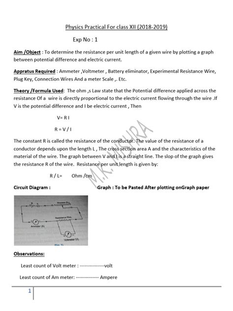 Image result for ISC XII Physics UV Method Practicals