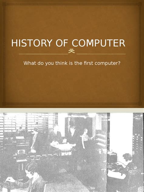Introduction History of Computer 的图像结果