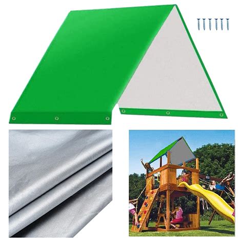 BIFPAST Playground Replacement Canopy 52" x 90" Canvas Cover ...