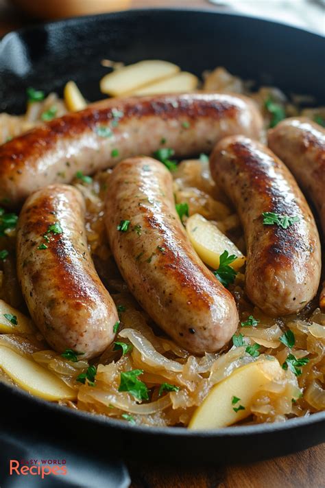 Bratwurst Sauerkraut