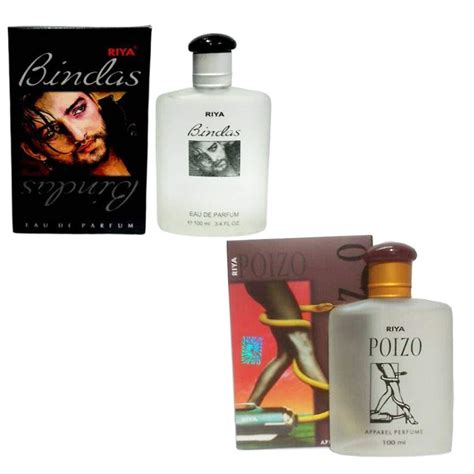 Buy 1 RIYA BINDAS PERFUME (100 ML) + 1 RIYA POIZO PERFUME (100 ML ...