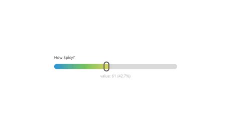 JavaScript Range Sliders - Css Heat Map Slider Input example : CSS Mix