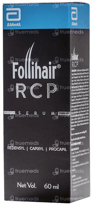 Follihair Rcp Serum 60ml - Uses, Side Effects, Dosage, Price | Truemeds
