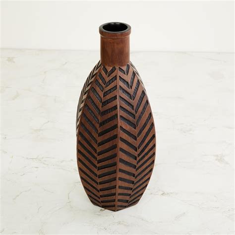 Buy Adrian Textured Vase - 36 cm x 16 cm from Home Centre at just INR ...