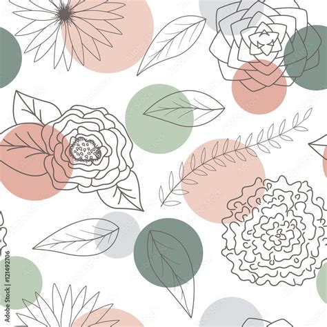 Image result for Abstract Floral Pattern