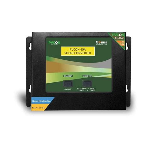 Genus PVCON Solar Converter and Solar Charge Controller 2 in 1 – Genus ...
