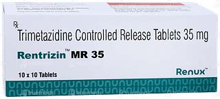 Rentrizin Mr 35 Tablet 10 - Uses, Side Effects, Dosage, Price | Truemeds