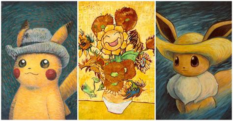 Pokemon x Van Gogh: Pokemon's Gogh(ing) To The Museum