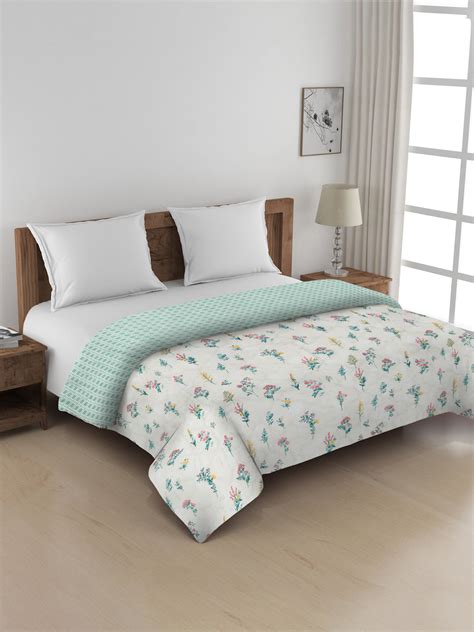 Cream Micro Fibre 350 GSM AC Room Double Bed Comforter – KLOTTHE®