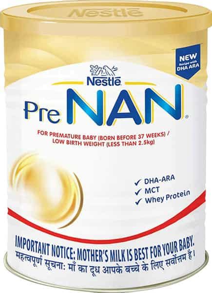 Buy NESTLE PRE NAN BABY FOOD LOW BIRTH WEIGHT INFANT MILK FORMULA TIN ...