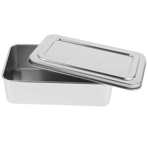 MRLESS Stainless Steel Loaf Pan with Lid for Baking Bread Cake Toast ...