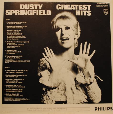 Image result for Dusty Springfield Hits Collection