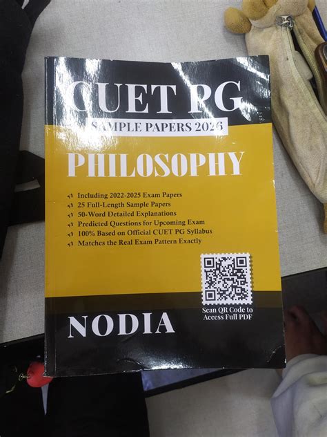NTA CUET PG Entrance Exam Philosophy Book for 2026 | 25 Sample Paper ...