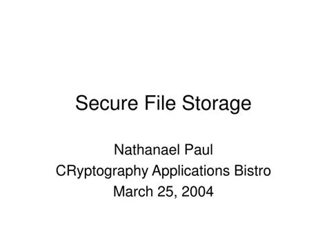 Image result for Secure Location On the File System