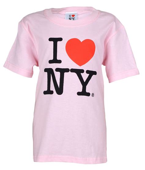 I Love NY "Classic" Pink Kids Tee