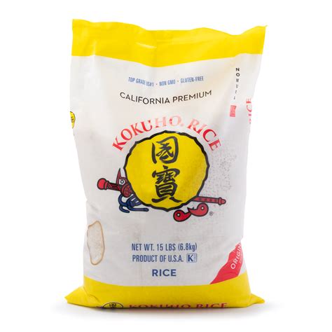 Get Kokuho Calrose Rice Yellow California Premium 15 lb Delivered ...