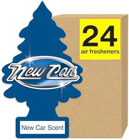 Little Trees Car Freshener New Car Scent (24 Pack) : Amazon.in: Car ...