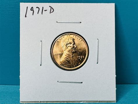 1971-D Lincoln Memorial Cent - For Sale, Buy Now Online - Item #882677
