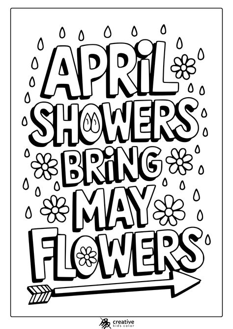 Coloring Pages May Flowers